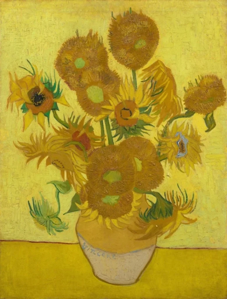 Van Gogh en de Zonnebloemen